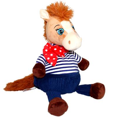 Сладкий подарок на Новый Год в мягкой игрушке весом 1150 грамм